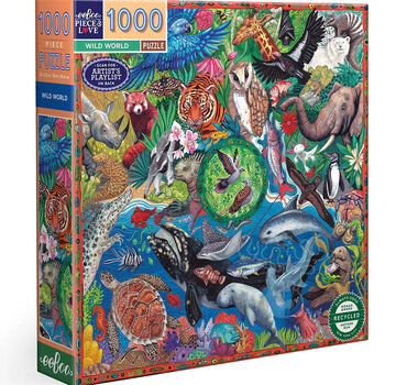 EeBoo eeBoo Wild World Puzzle 1000pcs