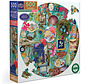 eeBoo Collecting Nature Round Puzzle 500pcs