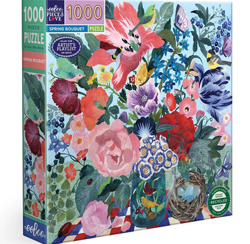 EeBoo eeBoo Spring Bouquet Puzzle 1000pcs