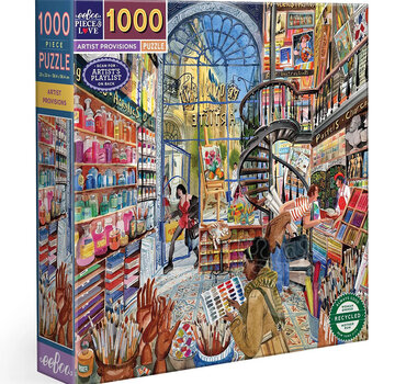 EeBoo eeBoo Artist Provisions Puzzle 1000pcs