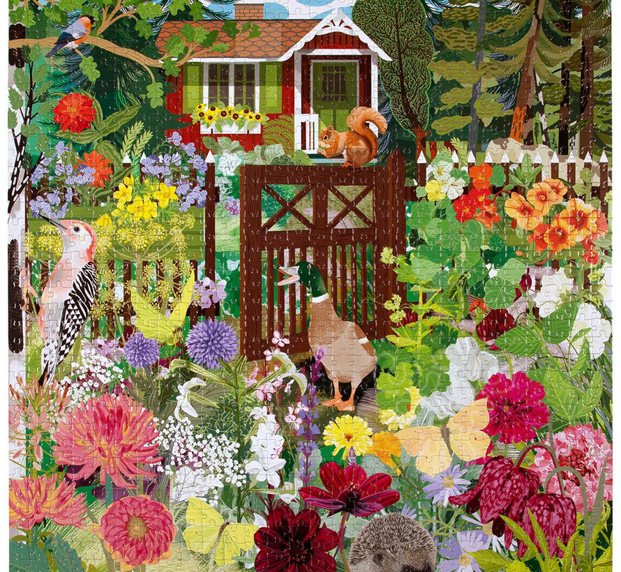 eeBoo Scandinavian Garden Puzzle 1000pcs