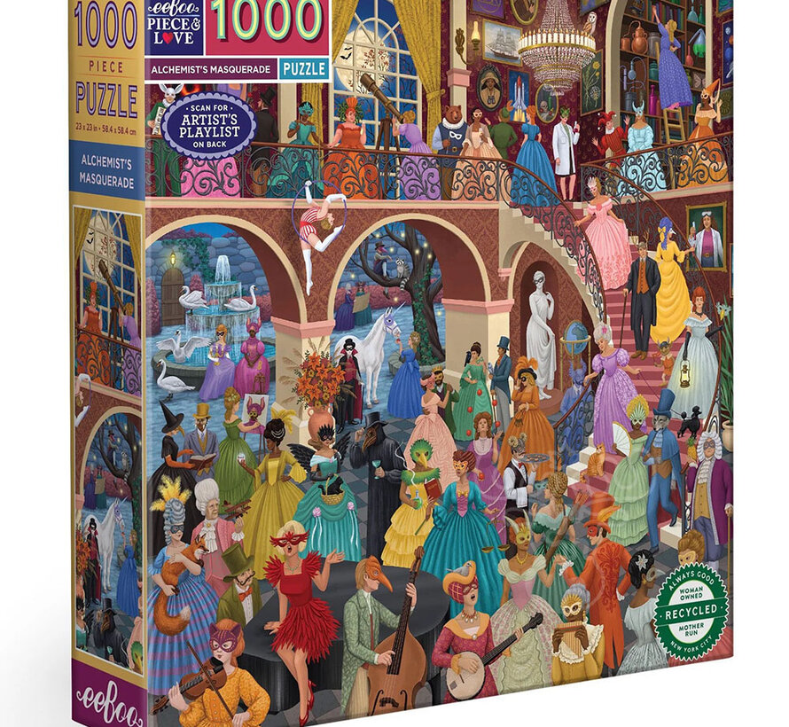 eeBoo Alchemist's Masquerade Puzzle 1000pcs
