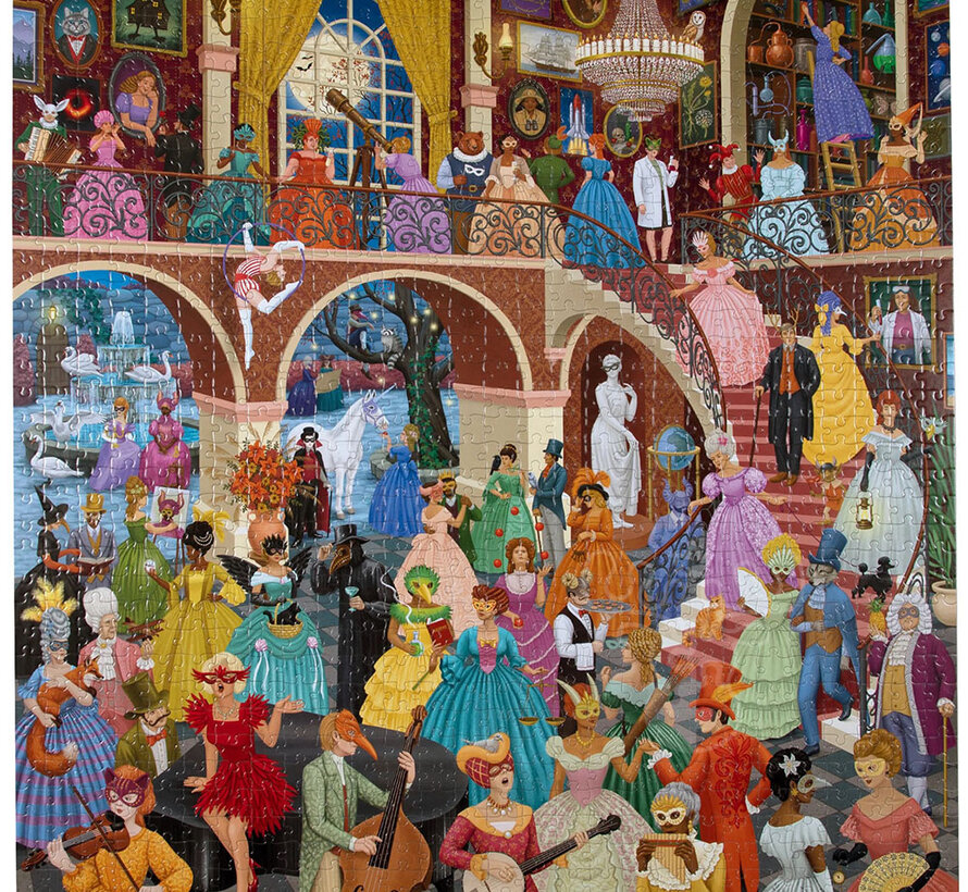 eeBoo Alchemist's Masquerade Puzzle 1000pcs