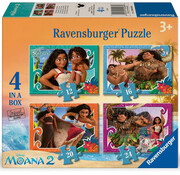 Ravensburger Ravensburger Disney Moana 2: 12, 16,  20, 24pcs  XXL - 4 in a Box
