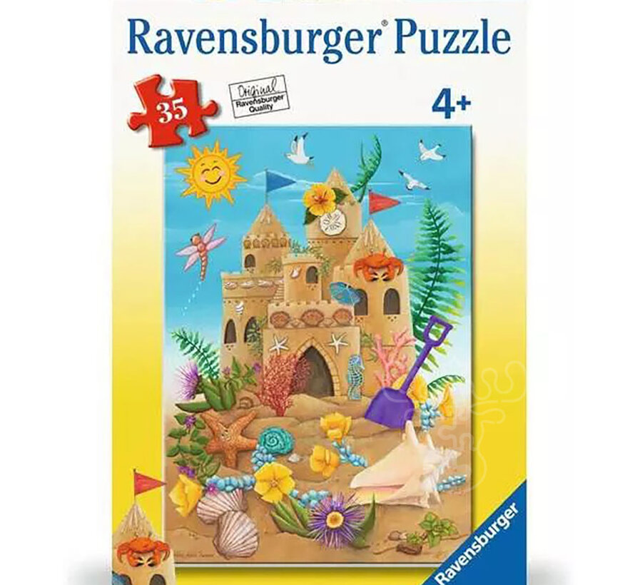Ravensburger Sunshine Sandcastle Puzzle 35pcs