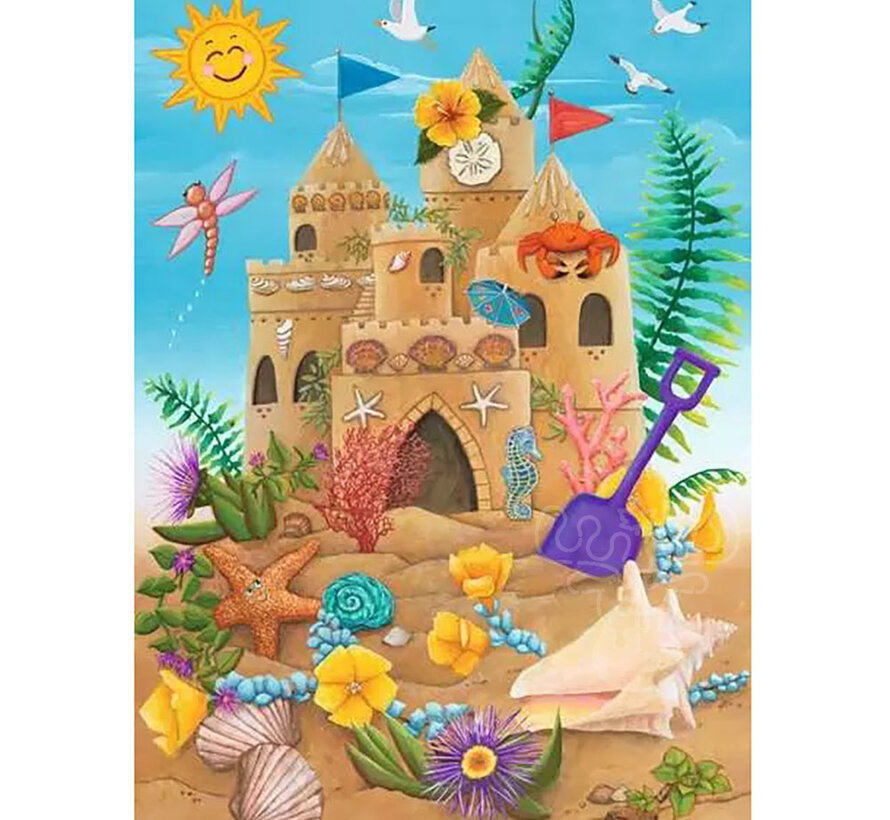 Ravensburger Sunshine Sandcastle Puzzle 35pcs