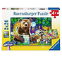 Ravensburger Lovable Woodland Friends Puzzle 2 x 24pcs