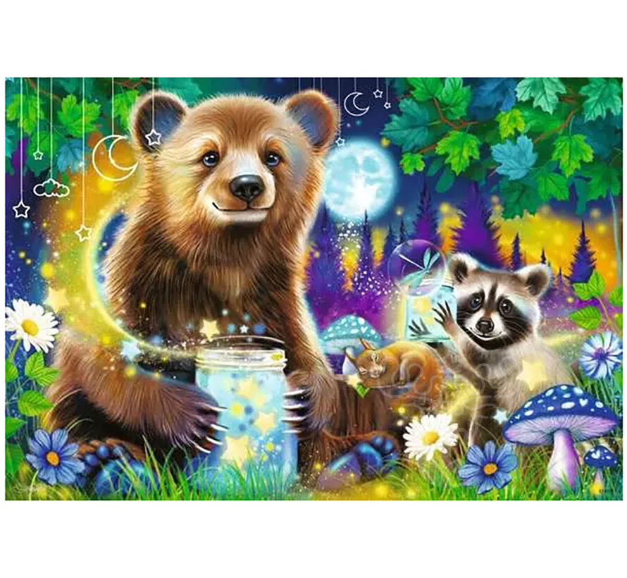 Ravensburger Lovable Woodland Friends Puzzle 2 x 24pcs