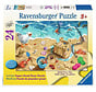 Ravensburger Fun at the Beach Giant Floor Puzzle 24pcs