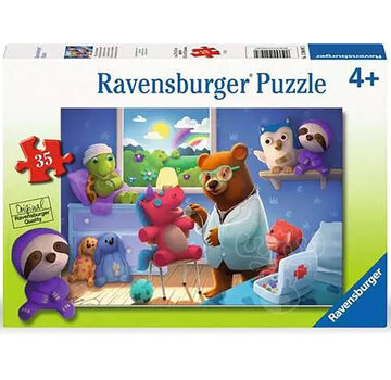 Ravensburger Ravensburger Stuffed Animal Hospital Puzzle 35pcs