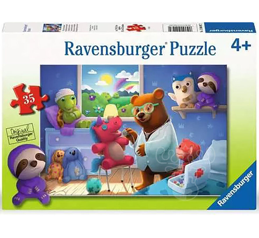 Ravensburger Stuffed Animal Hospital Puzzle 35pcs