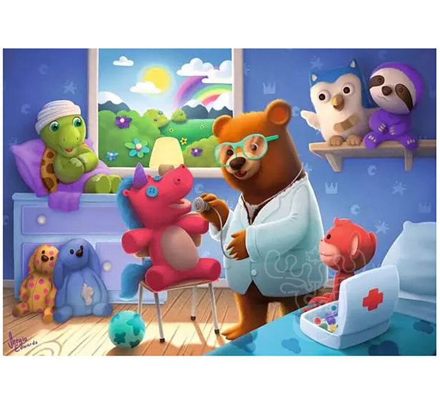 Ravensburger Stuffed Animal Hospital Puzzle 35pcs