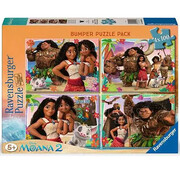 Ravensburger Ravensburger Disney Moana 2 Puzzle 4 x 100pcs XXL Bumper Pack