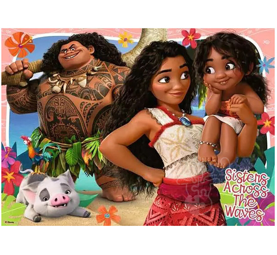 Ravensburger Disney Moana 2 Puzzle 4 x 100pcs XXL Bumper Pack