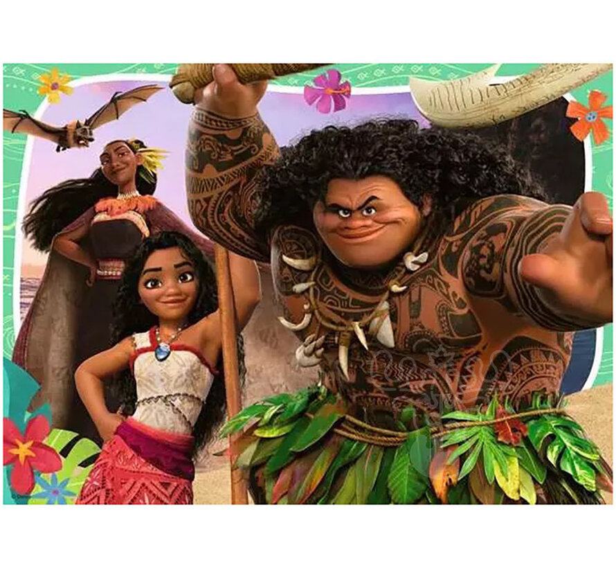 Ravensburger Disney Moana 2 Puzzle 4 x 100pcs XXL Bumper Pack
