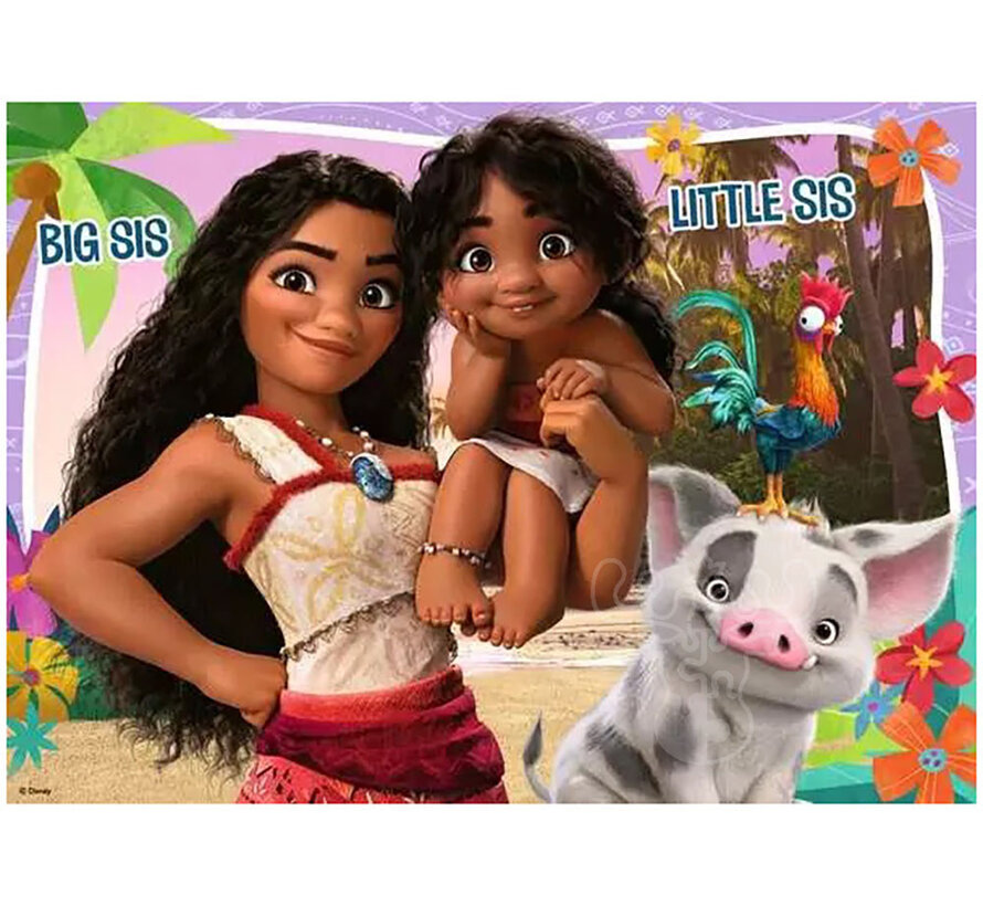 Ravensburger Disney Moana 2 Puzzle 4 x 100pcs XXL Bumper Pack