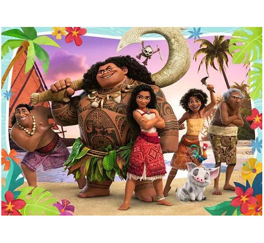 Ravensburger Disney Moana 2 Puzzle 4 x 100pcs XXL Bumper Pack