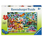 Ravensburger Backyard Bug World Puzzle 60pcs
