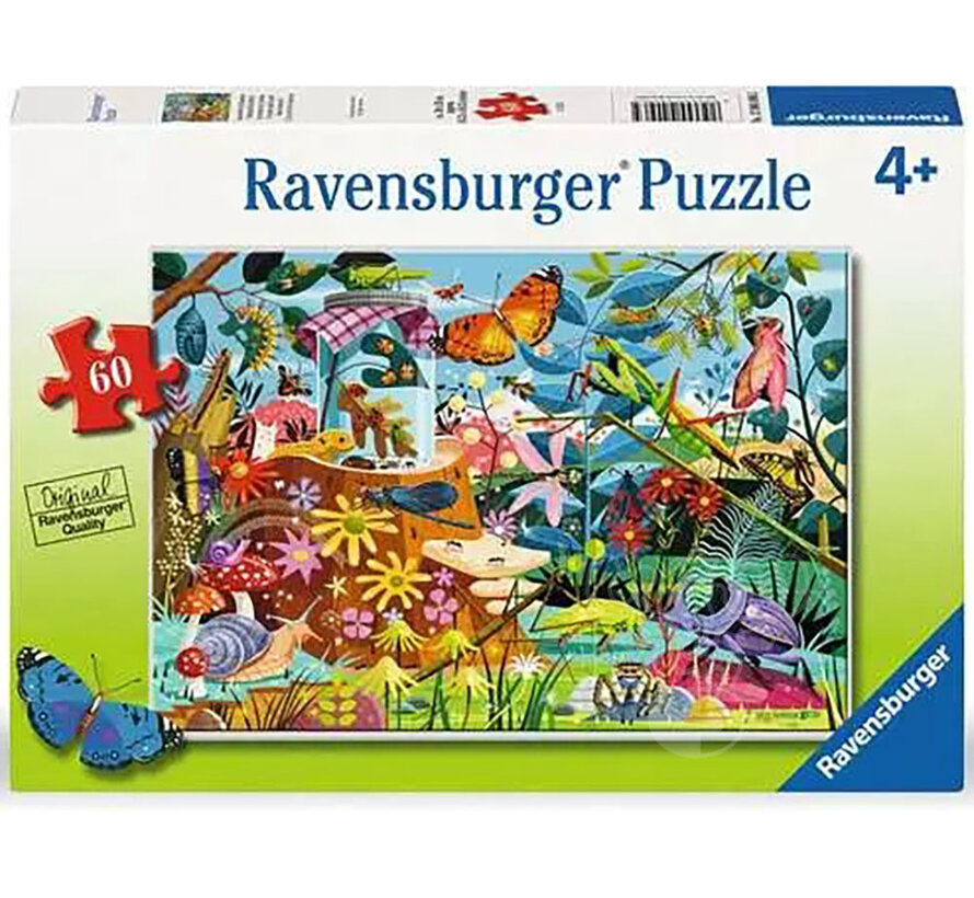 Ravensburger Backyard Bug World Puzzle 60pcs
