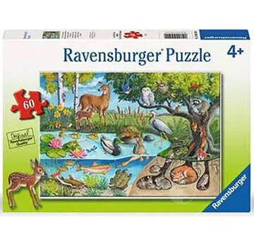 Ravensburger Ravensburger Animals Above and Below Puzzle 60pcs