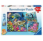 Ravensburger Underwater Splendor Puzzle 3 x 49pcs