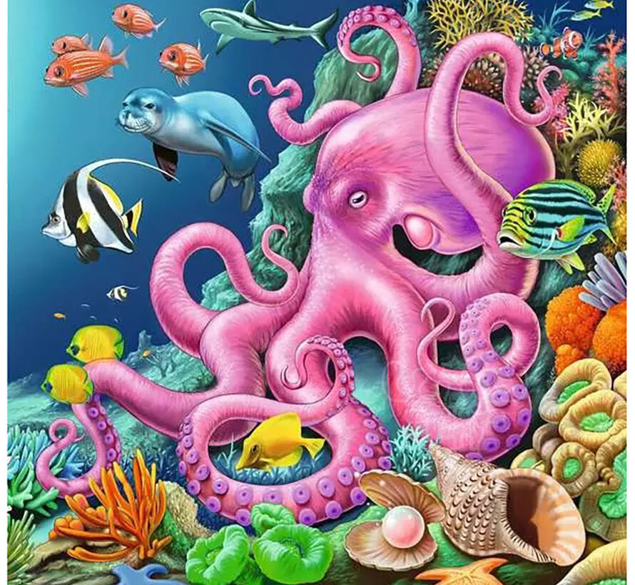 Ravensburger Underwater Splendor Puzzle 3 x 49pcs