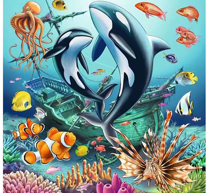 Ravensburger Underwater Splendor Puzzle 3 x 49pcs