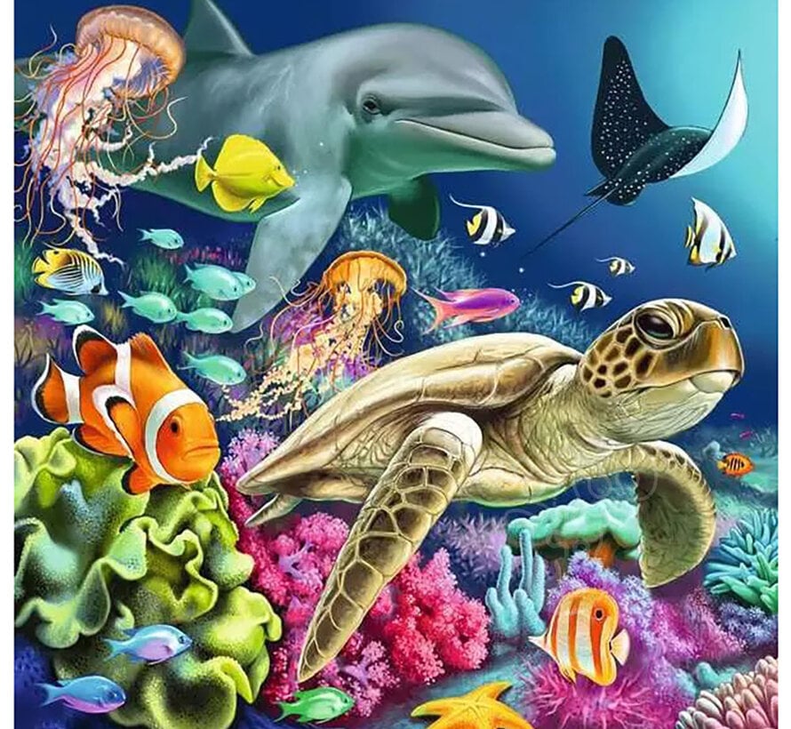Ravensburger Underwater Splendor Puzzle 3 x 49pcs