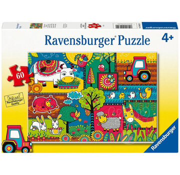 Ravensburger Ravensburger A Day at the Farm Puzzle 60pcs