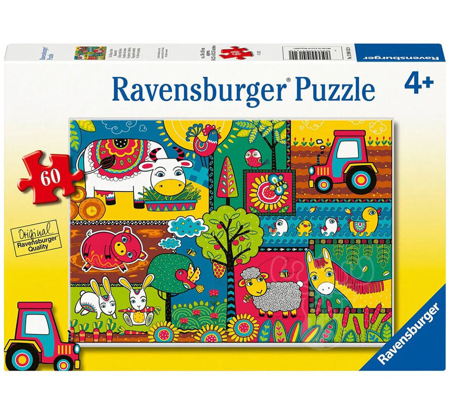 Ravensburger A Day at the Farm Puzzle 60pcs