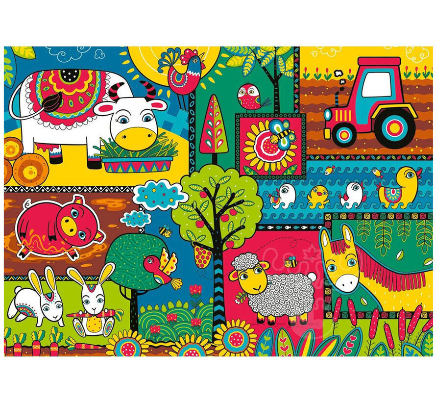 Ravensburger A Day at the Farm Puzzle 60pcs