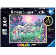 Ravensburger Ravensburger Unicorns in the Moonlight Puzzle 100pcs XXL