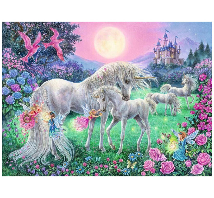 Ravensburger Unicorns in the Moonlight Puzzle 100pcs XXL