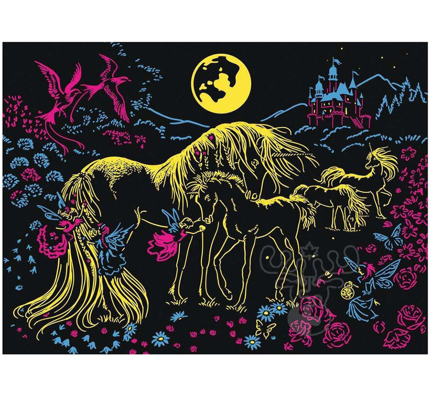 Ravensburger Unicorns in the Moonlight Puzzle 100pcs XXL