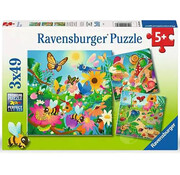 Ravensburger Ravensburger Bugs, Bugs, Bugs Puzzle 3 x 49pcs