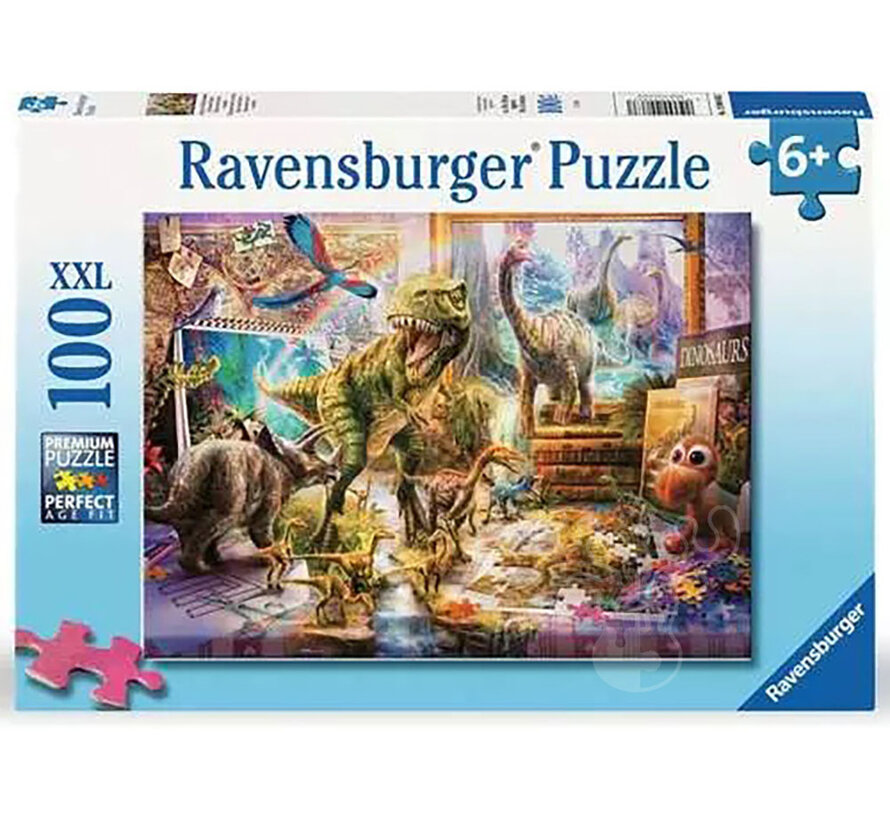 Ravensburger Dinosaur Escape Puzzle 100pcs XXL