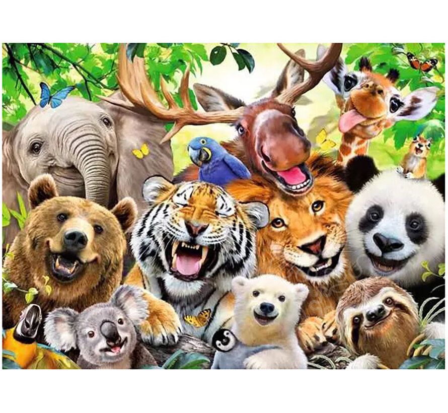 Ravensburger Wild Animal Selfie Puzzle 300pcs XXL