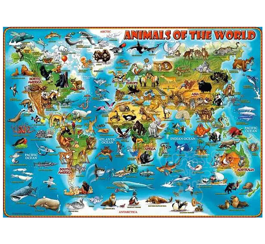 Ravensburger Animals of the World Puzzle 300pcs XXL