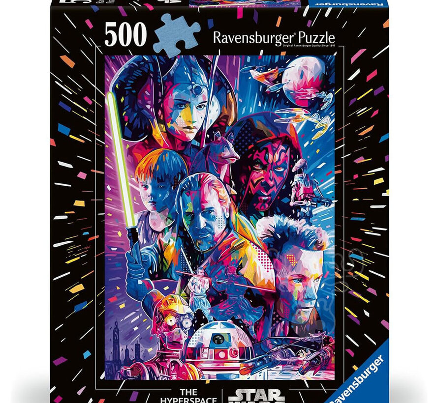 Ravensburger Star Wars The Hyperspace Collection: The Phantom Menace Large Format Puzzle 500pcs