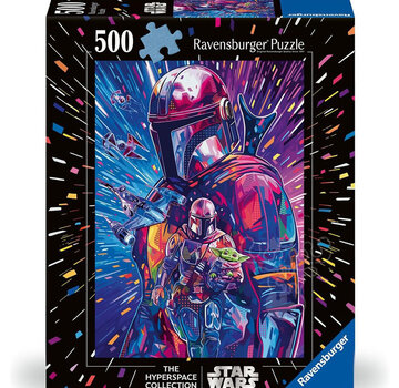Ravensburger Ravensburger Star Wars The Hyperspace Collection: The Mandalorian Large Format Puzzle 500pcs