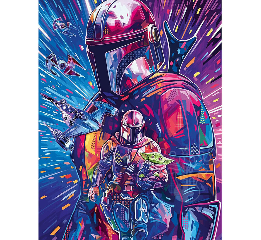 Ravensburger Star Wars The Hyperspace Collection: The Mandalorian Large Format Puzzle 500pcs