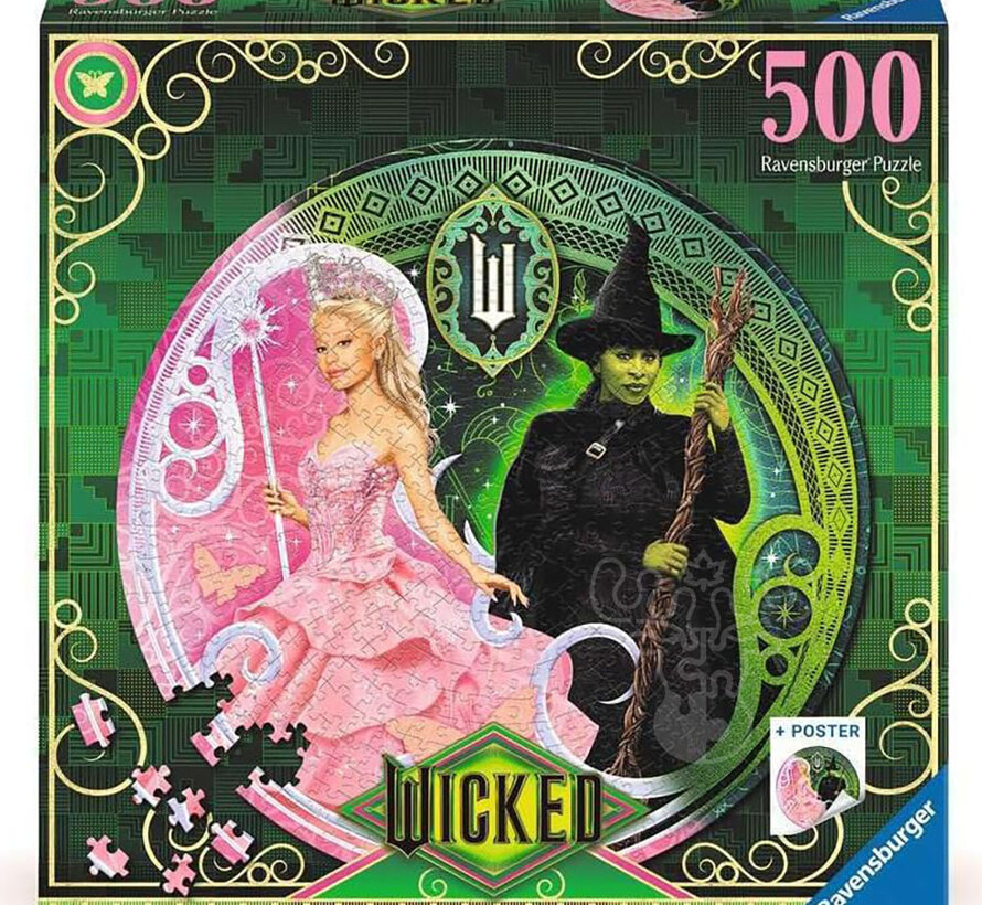 Ravensburger Wicked Act 1 Round Puzzle 500pcs