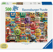 Ravensburger Ravensburger Retro Robots Large Format Puzzle 500pcs