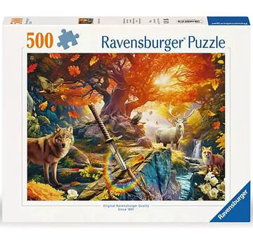 Ravensburger Ravensburger Excalibur Forest Puzzle 500pcs