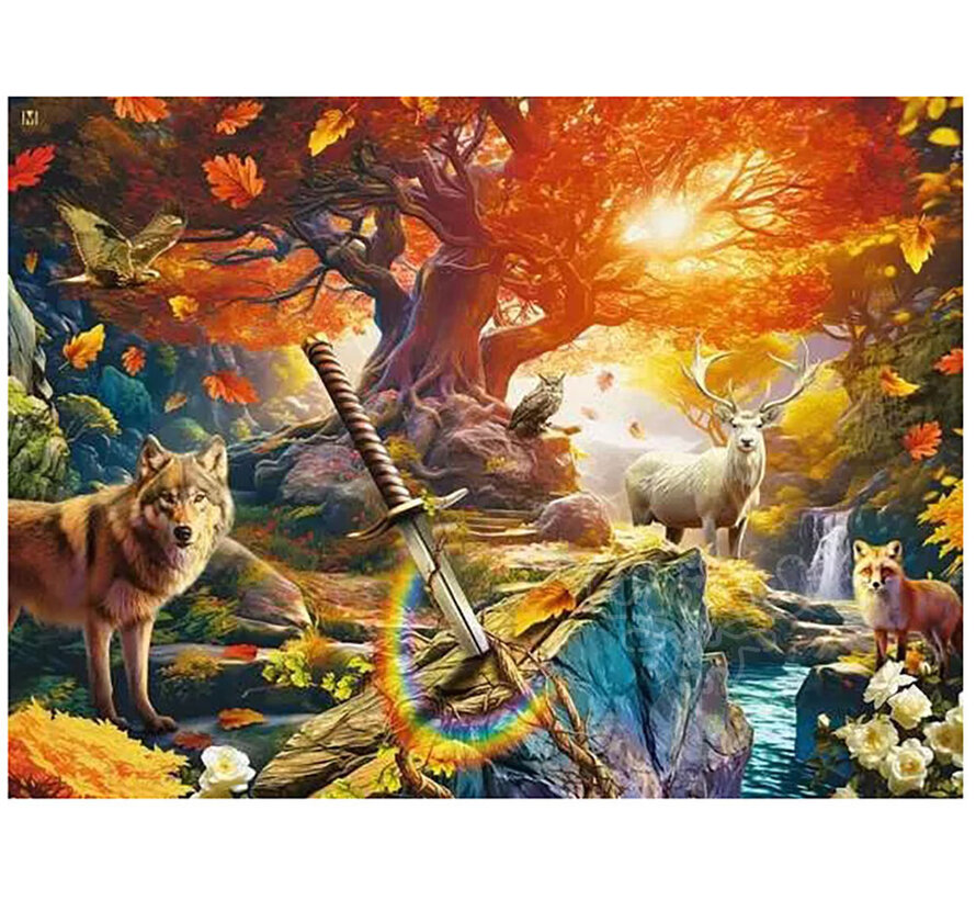 Ravensburger Excalibur Forest Puzzle 500pcs