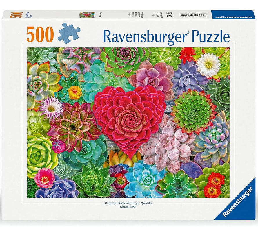 Ravensburger Succulent Love Puzzle 500pcs