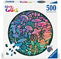 Ravensburger Circle of Colors: Mushrooms Round Puzzle 500pcs
