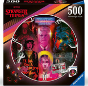 Ravensburger Ravensburger Stranger Things Round Puzzle 500pcs