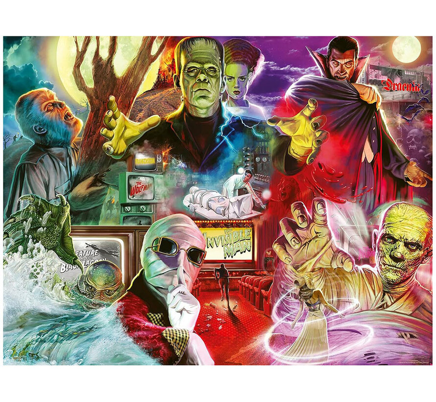 Ravensburger Universal Monsters Puzzle 2000pcs