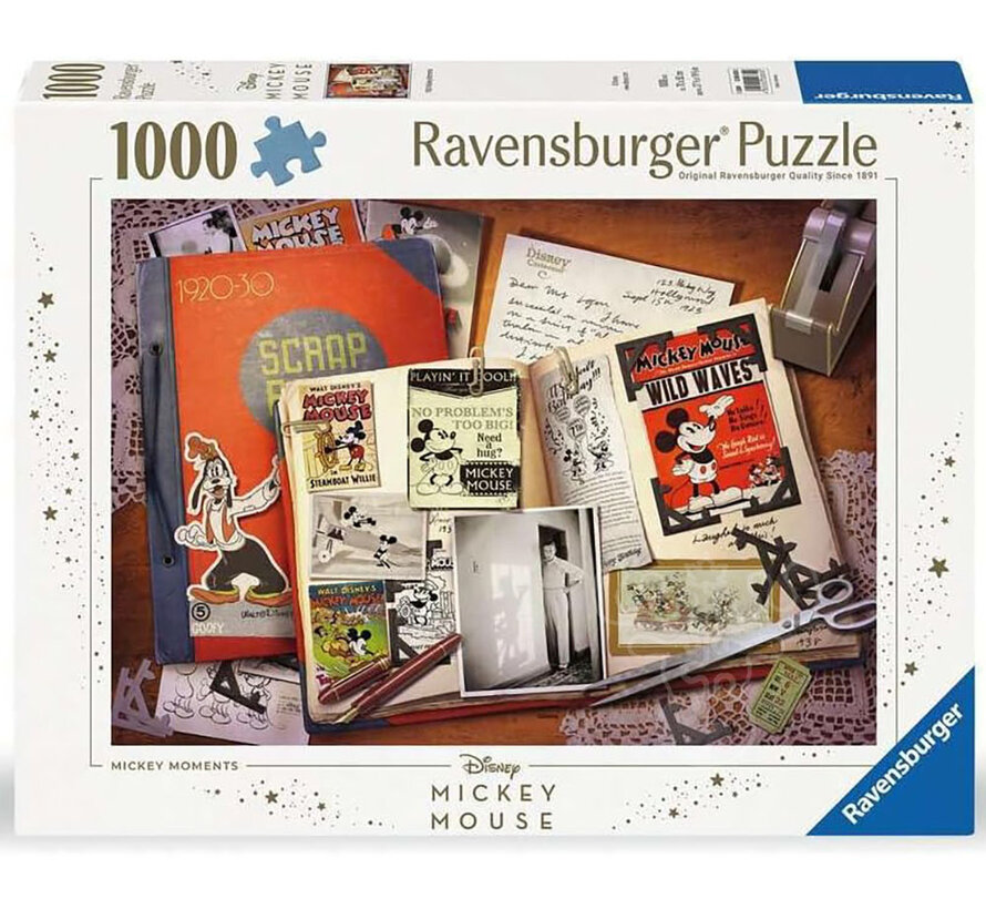 Ravensburger Disney Collectors Edition Mickey Mouse: 1930 Mickey Moments Puzzle 1000pcs